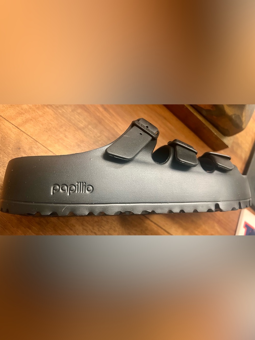 Birkenstock Papillio Women’s size 9 black Florida Flex Platform sandals NWT - Picture 5 of 10